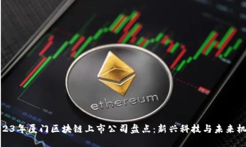 2023年厦门区块链上市公司盘点:新兴科技与未来机遇