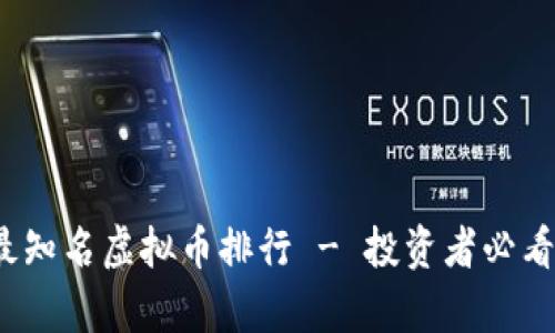2023年最知名虚拟币排行 - 投资者必看前景分析